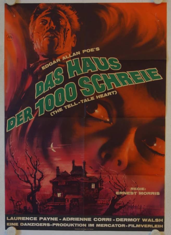 The Tell-Tale Heart original release german movie poster